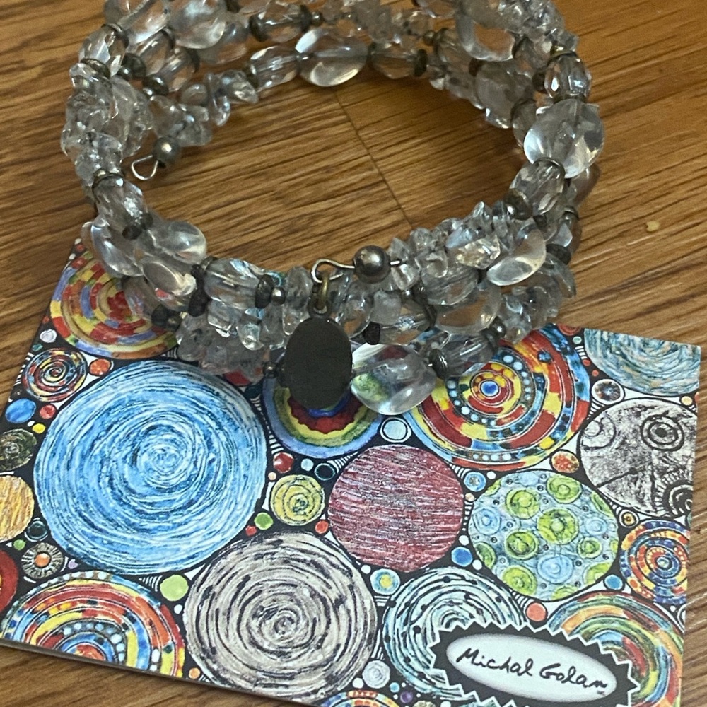Michal Golon beaded wrap bracelet